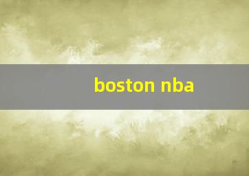 boston nba